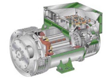 水磨沟发电机内部结构图
